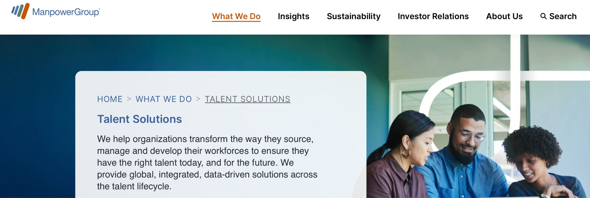 ManpowerGroup Talent Solutions