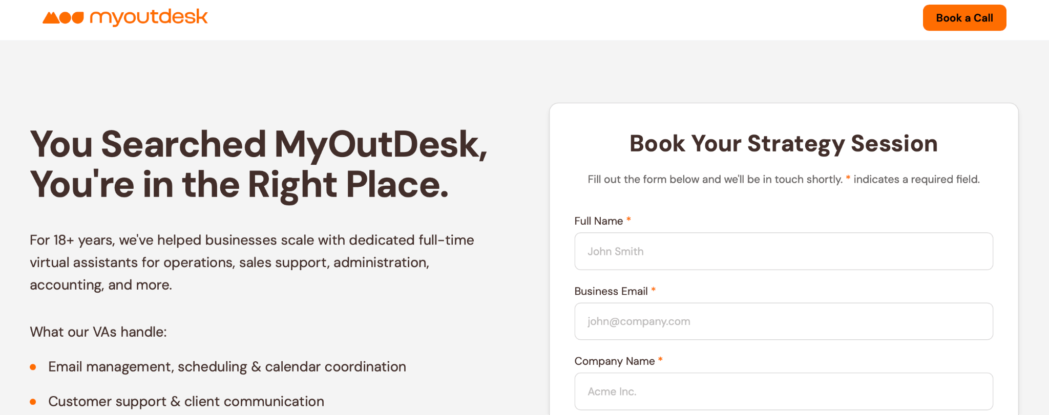 MyOutDesk